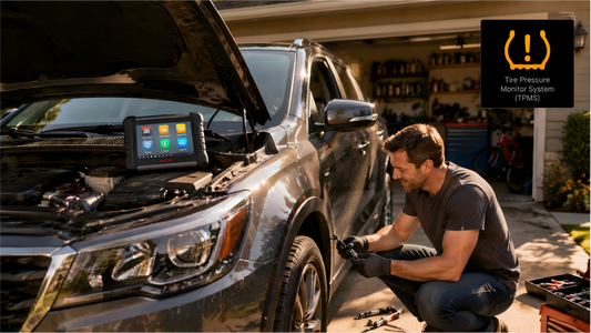 Check Tire Pressure with the AUTEL MaxiTPMS TS508WF