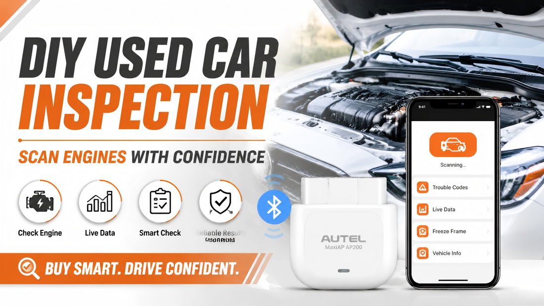 DIY Used Car Inspection: Scanning Engines with the Autel MaxiAP AP200 OBD2 Scanner