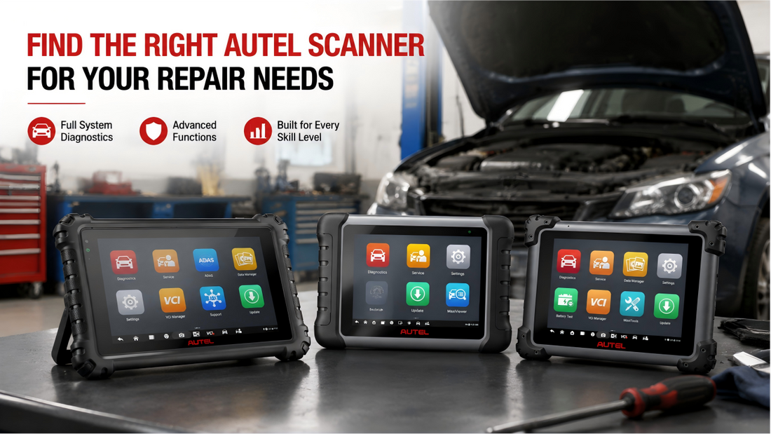 Autel Scanner Buyer’s Guide: Choosing the Right Diagnostic Tool for Your Repair Needs