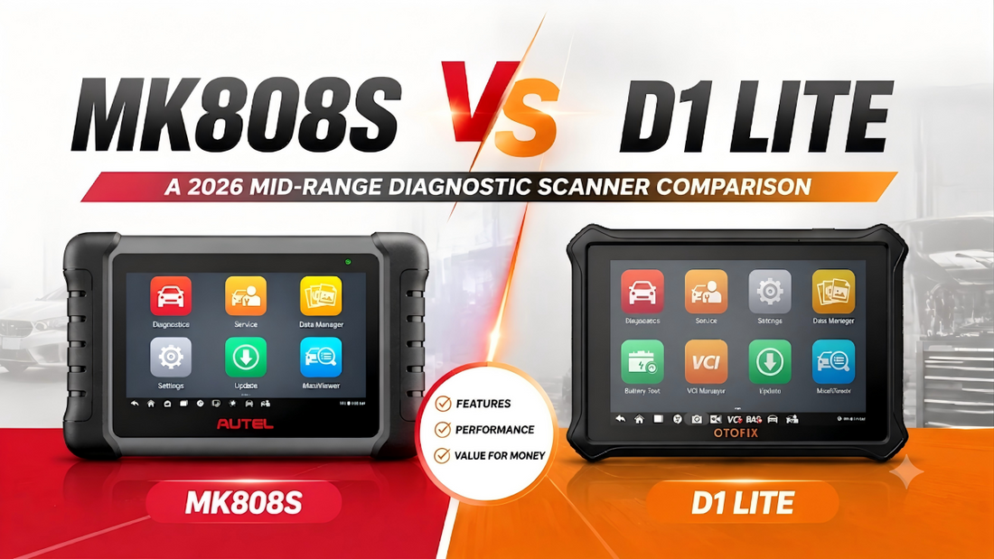 Autel MK808S vs OTOFIX D1 Lite: A 2026 Mid-Range Diagnostic Scanner Comparison