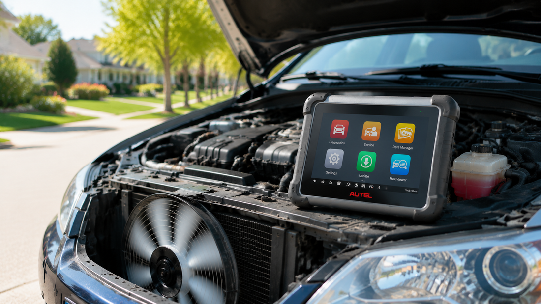 Radiator Fan Won't Turn Off and P0128 Code? Diagnosis and Fix Guide