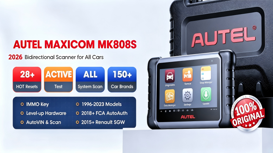 How to Perform Professional ABS Brake Bleeding With the Autel MK808S