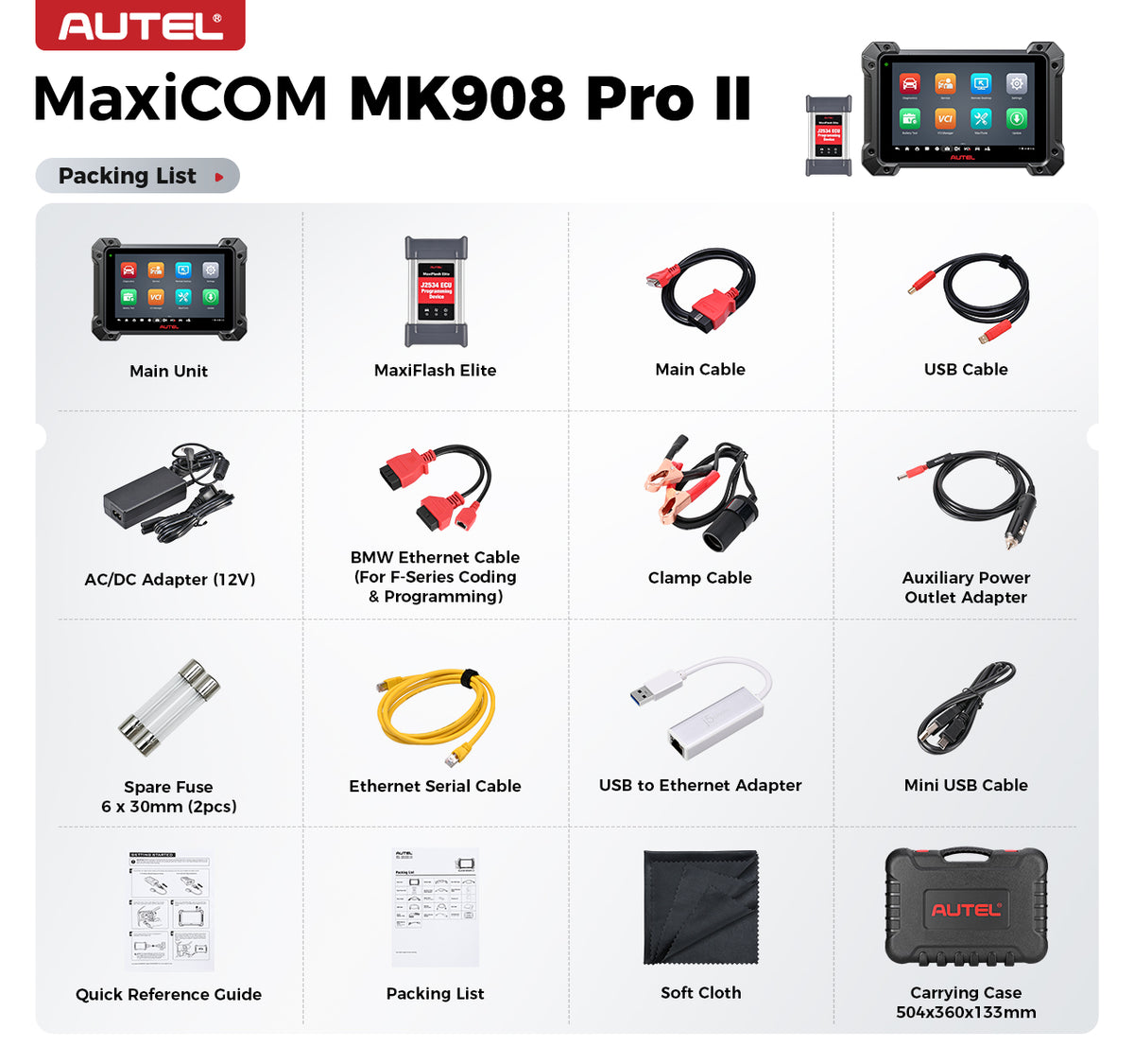 MaxiCOM MK908 Pro II