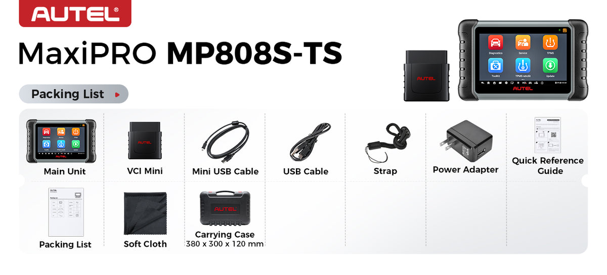MaxiPRO MP808S-TS