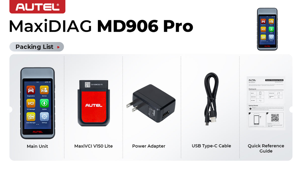 MaxiDIAG MD906 Pro