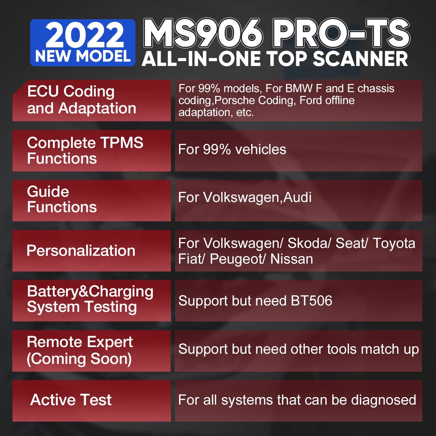 MaxiSYS MS906 Pro-TS