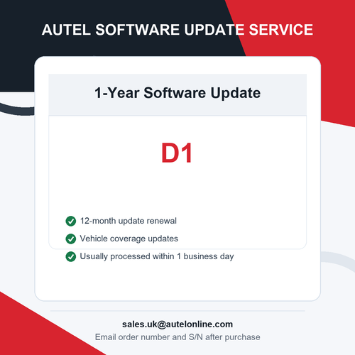 OTOFIX D1 One Year Software Update Service
