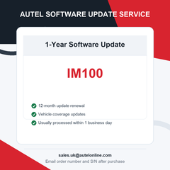 Autel MaxiIM IM100 One Year Software Update Service