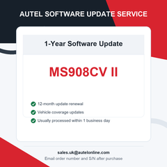 Autel MaxiSYS MS908CV II One Year Software Update Service