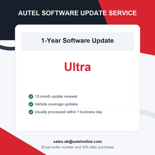 Autel MaxiSYS Ultra One Year Software Update Service